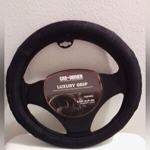 Brand New Car & Driver Luxury Grip Steering Wheel Cover - Ergonomic Design”